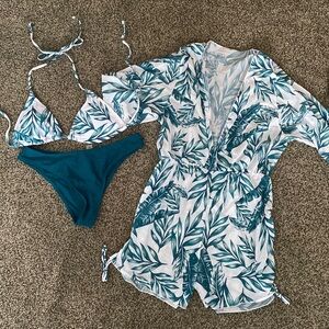 Bikini and cover up